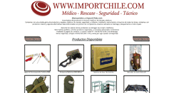 Desktop Screenshot of importchile.com